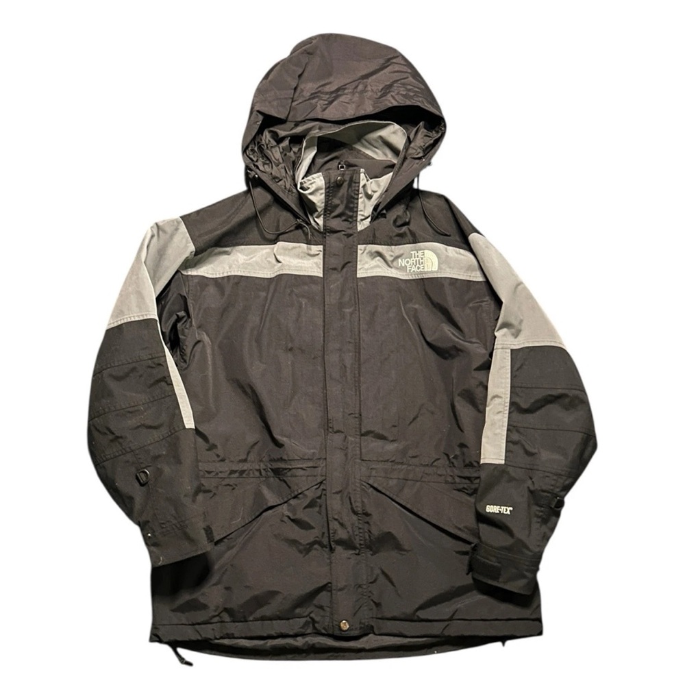 The North Face Vintage 90’s Gore-Tex Mountain Jacket Black Gray Size L Large